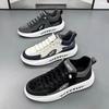 Spring and Summer New Korean Version of Men's Running Sports Shoes Fashionable Platform White Shoes Trendy Casual Versatile Men's Shoes