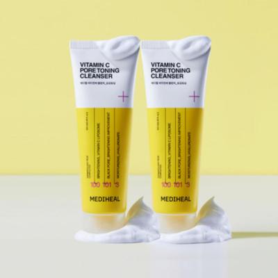 Vitamin C Poren Toning Reinigungsschaum 120ml × 2 Aufhellender & Poren-Pflege Gesichtsreiniger