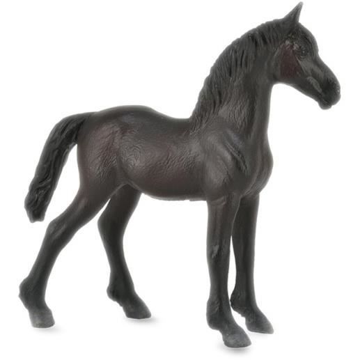 Figurine De Jeu Poulain Frison Collecta - Noir - 11 Cm