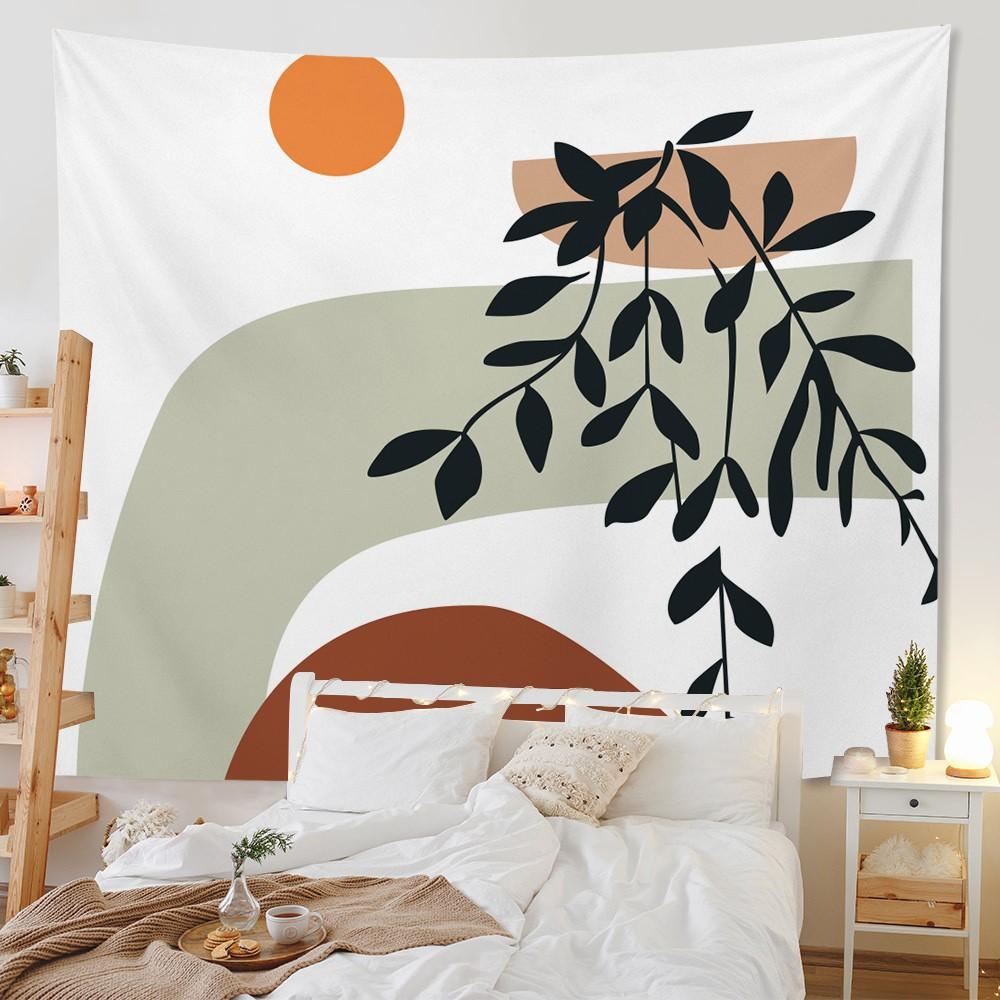Home Decor Morandi Tapestry Background Room Living Room Bedroom Wall Hanging Background Wall Tablecloth