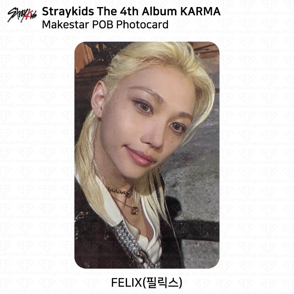 Stray Kids The 4th Album Karma Makestar POB Photocard KPOP K-POP SKZ