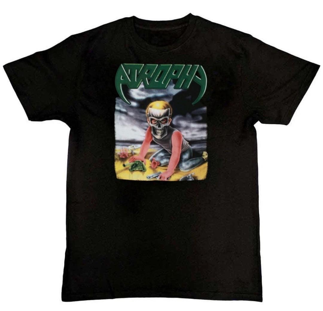 ATROPHY VIOLENT BY NATURE Графический принт Мужская футболка S-4XL XL