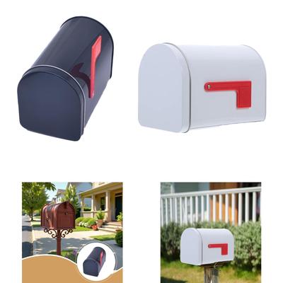 Plechová poštovní schránka, Retro styl DIY projekty Dekorace Mini poštovní schránka, na poštu Dům Valentýnská třída, Hrací domeček, Statek