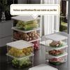 Multifunctionele Keuken Organizer met Grote Capaciteit - Koelkast Opbergbox van Voedselveilig Plastic