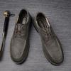 Men'S Shoes Oxford Casual Shoes Leather Moccasins Fashion Men Shoes British Formal Office Shoes Rubber Adulto Comfortable Loafer