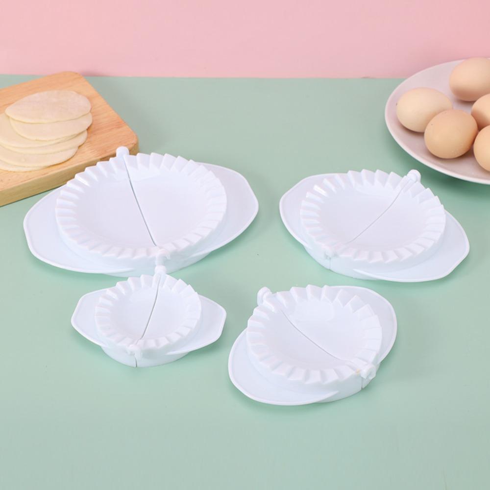 4 Size Press Ravioli Dough Pastry Pie Dumpling Maker Gyoza Mold Mould Tool Easy Eco Friendly Dumpling Mould Baking Tools