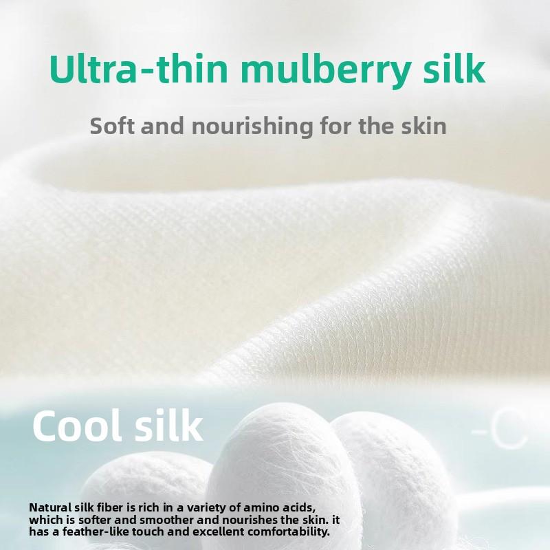 Men's Silk Stockings - Mid-calf Mesh Thin Socks Suitable for Spring and Summer, with Anti-odor, Antibacterial and Sweat-absorbing Properties.