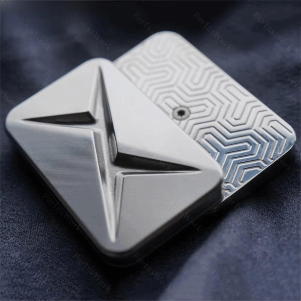 Metal Zinc Zinc Alloy Fidget Toy Magnetic Magnetic Fidget Slider Hot Fingertip Gyroscope  Kids Gifts