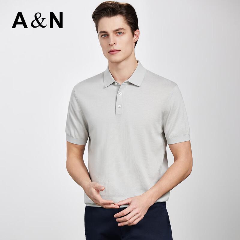 Men's Linen Blend Knitted Polo Shirt