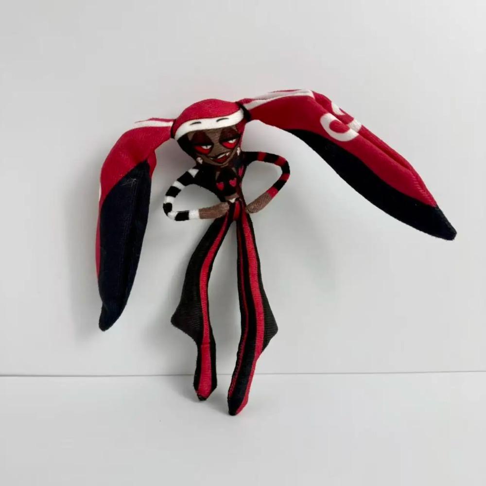 

28cm Hazbin 2 Twisted Abstract Doll Vox Movable Acg Toy Figure Alstor DIY Funny Cotton Doll Vel Built in Wire Doll Niffty Toys