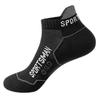 Men's Odor-Resistant Non-Slip Short Running Socks - Spring/Summer Marathon Towel Bottom Sports Socks