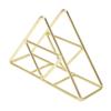 Napkin Holder Fashion Thickened Widened Triangular Freestanding Metal Wrought Iron Vertical Tissue Holder