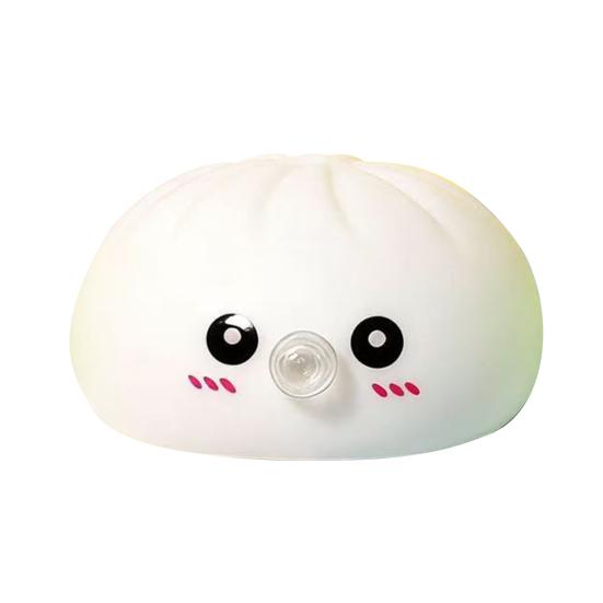 

Cartoon Expression Bubble Dumpling Toy Stress Relief Steamed Bun Squeeze Fidget Toy Hand Relaxation Decompression Tool A белый