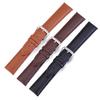 18/20/22/24mm Faux Leather Watch Band Strap for  Samsung Galaxy Huawei