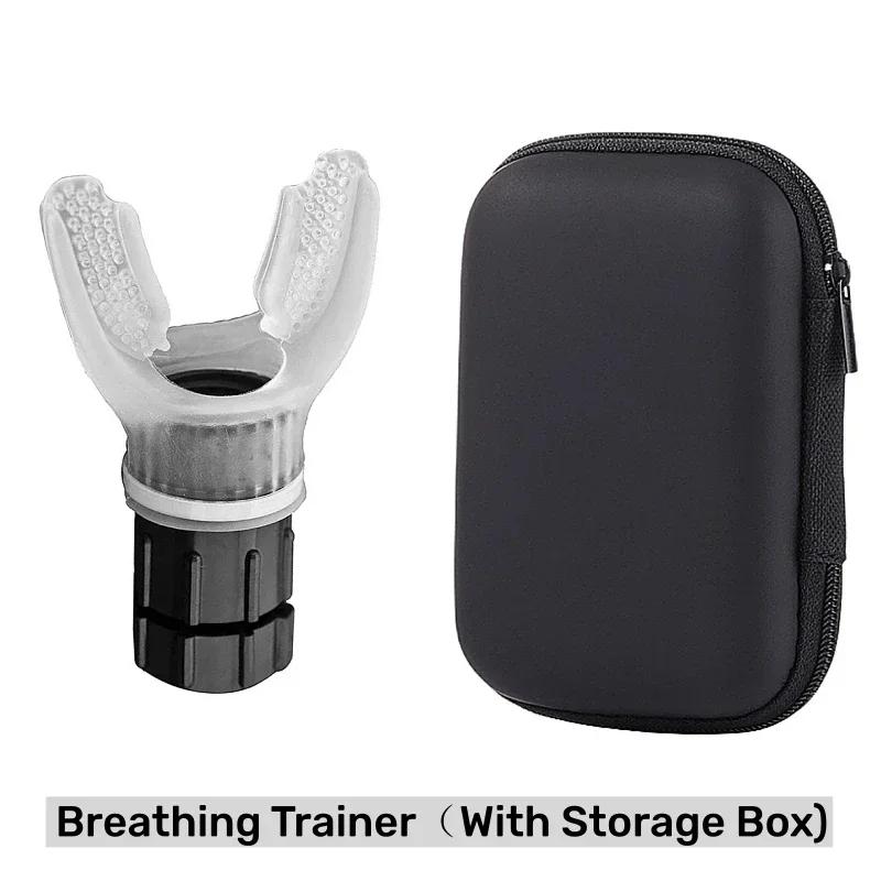 Silicone Breathing Trainer Lung Respirator Fitness Equipment Respiratory High Altitude Training Outdoor Use Expiratory Exercise Tool