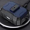 Military-grade Shocokproof Earphone Case For Apple AirPods Pro 4 3 2 1 Bluetooth Wireless Charge Metal Armor Pop-Up Switch Cover