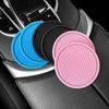 2PCS  Automotive Creative Water Coaster Car Interior Anti-slip Pad Decorative Automotive Supplies, Pvc Anti-slip Honeycomb Pad