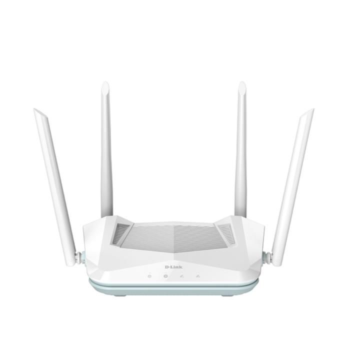 Routeur - D-Link - AX1500 - Wi-Fi 6 - Bi-bande (2,4 GHz / 5 GHz) - 4 ports Gigabit Ethernet