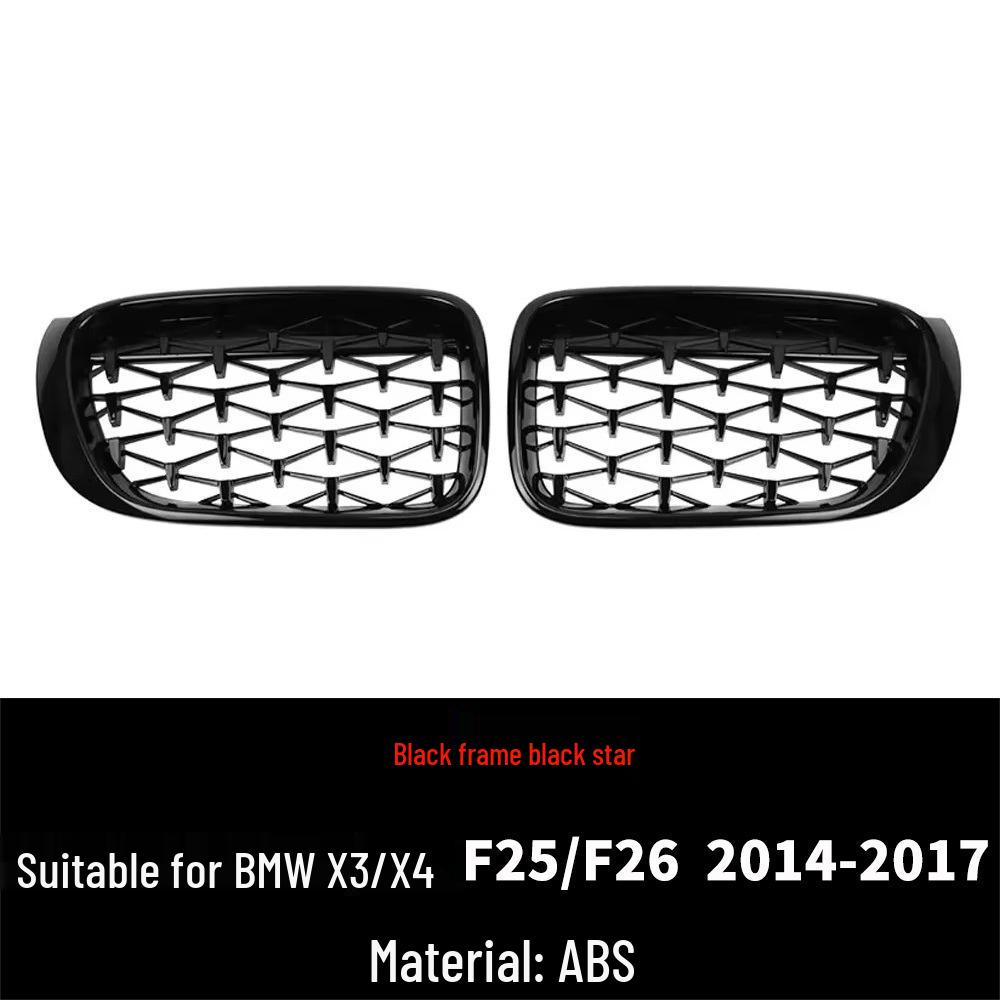 Modified Double Line Grille for BMW X3/X4 (F25/F26 2014-2017)