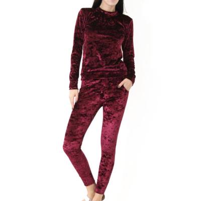 tracksuit velvet womens