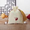 Chinese Retro Embroidered Brocade Sachet Bag Pendant