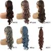 Hochtemperaturfaser Damen Lang Lockig Body Wave Selbstklebend Pferdeschwanz Weich Mehrere Farben Europäisch Amerikanisch Cosplay