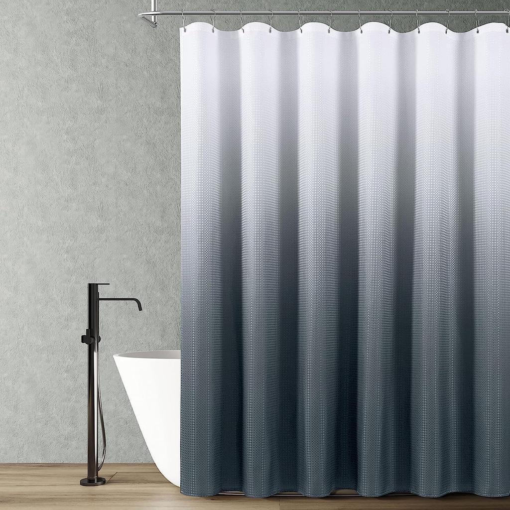 JINRUN Bathroom Thickened Waterproof Curtain Mildew Proof Shower Curtain Shower Partition Curtain Shower Curtain Bathroom Curtain Free Perforation