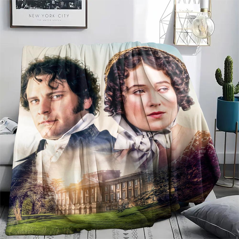 

Pride and Prejudice1995 pattern Flannel Blanket, High quality Comfortable for All Seasons, Home Decor, Warmth and Comfort, Perfect for Gifts. 80cm x 120cm