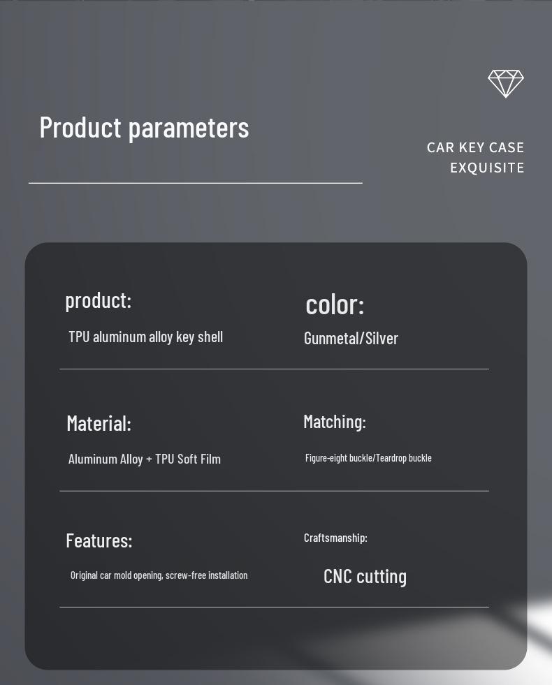 2023 New BYD Key Case for Han, Song Plus, Dolphin, Qin, Sea Lion, Yuan, Tang, and Seagull Models