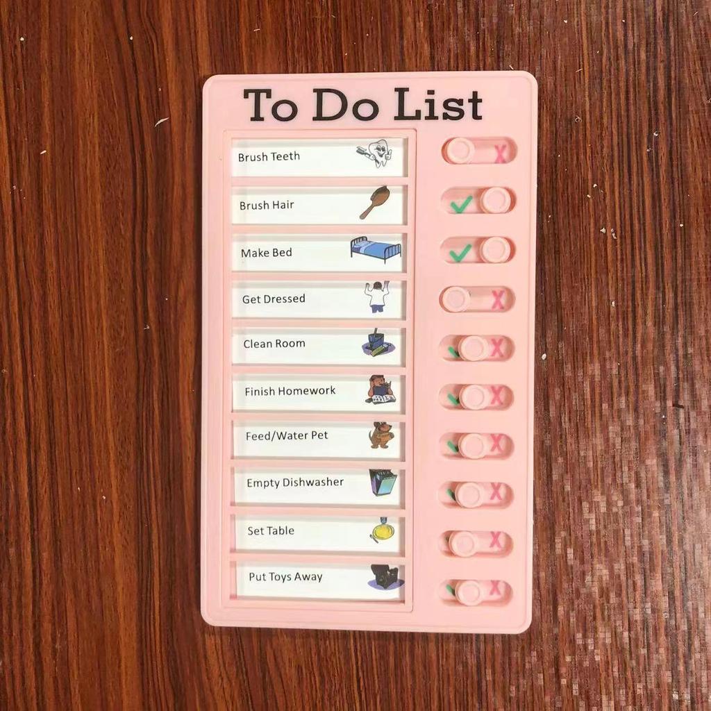 Children's Weekly Self-Discipline Planner for Elementary Students