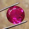 18 mm Natural Flawless Ceylon Padparadscha Sapphire Round Cut Gemstone
