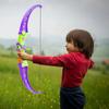 Sport Mini Bow Finger Model Suction Cup 3D Printed Carrot Toy Bow and arrow Toy Set  Children