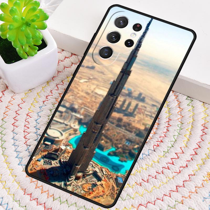 Pyramider Taj Mahal Dubai Telefonfodral För Samsung Galaxy note 10 pro S26 S25 S24 S23 S22 Ultra Plus S21 FE S20 Stötsäkert Fodral
