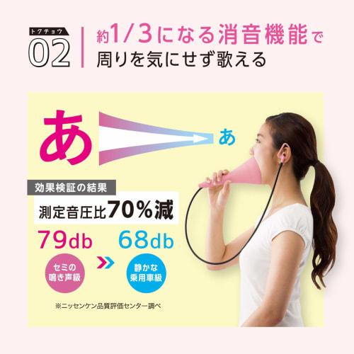 PROIDEA UTAET EX+ Pink, 9.0cm wide x 8.8cm deep x 20.4cm high