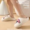 Comfort Cartoon Slippers For Home Winter Warmth With Thick Sole For Adults