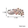 Elegant European & American Peacock Rhinestone Brooch - Versatile High-End Fashion Accessory