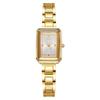 Rectangle Rhinestone Women'S Steel Belt Watch Simple Versatile Square Women'S Watch Quartz Watch