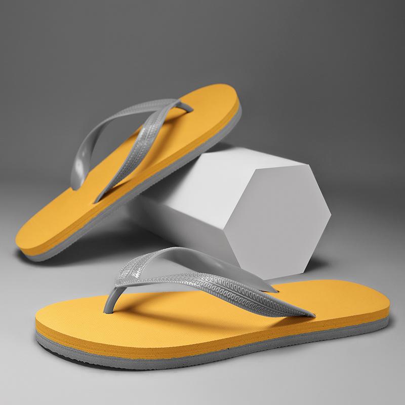 Cheap Sale Flip flops Man Light Flat Slippers For Men Non-slip Holiday Beach Slipper Men's Summer Flip-Flops chanclas de hombre
