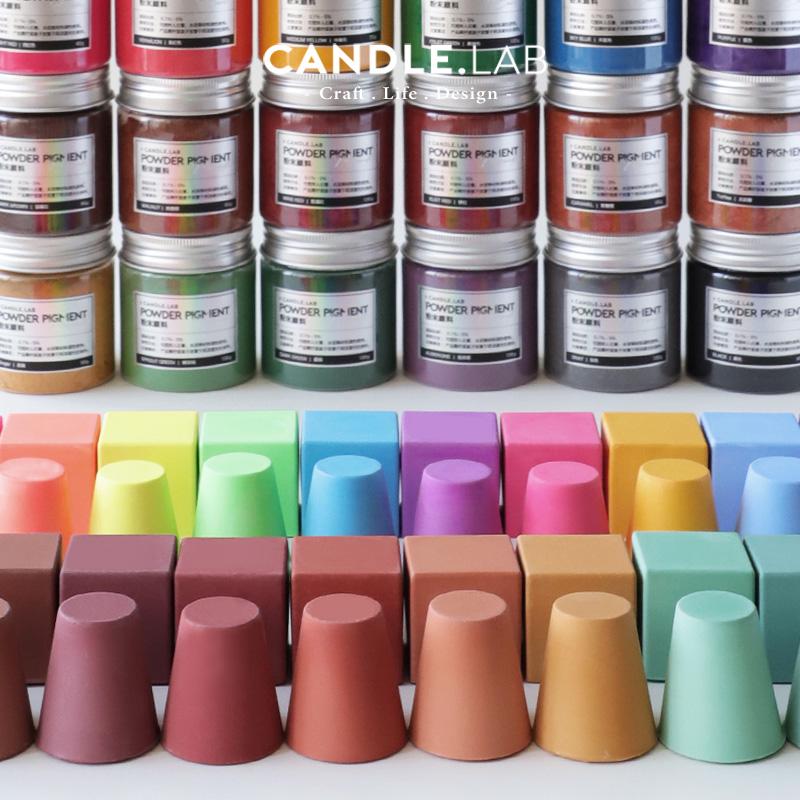 Gypsum Colored Pigments Morandi Fluorescent Dyes Rich Color Good Dispersion for Sculptures Teaching Models Candle Crafts
