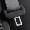 For Leading Ideal Li LiXiang L6 L7 L8 L9 Car Safety Belt Buckle Suede Leather Protective Cover Car Seatbelt Protective Cover