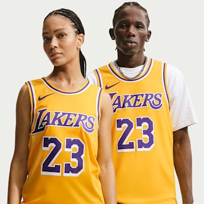 Nike Los Angeles Lakers Icon Edition Men s Nike Dri-FIT Adv Nba Authen S
