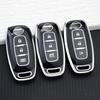 3 Knoppen Premium TPU Beschermhoes voor Afstandsbediening Sleutelhouder voor Nissan Altima X-trail T33 Kicks Qashqai J12 Ariya Juke Teana Sleutelhanger