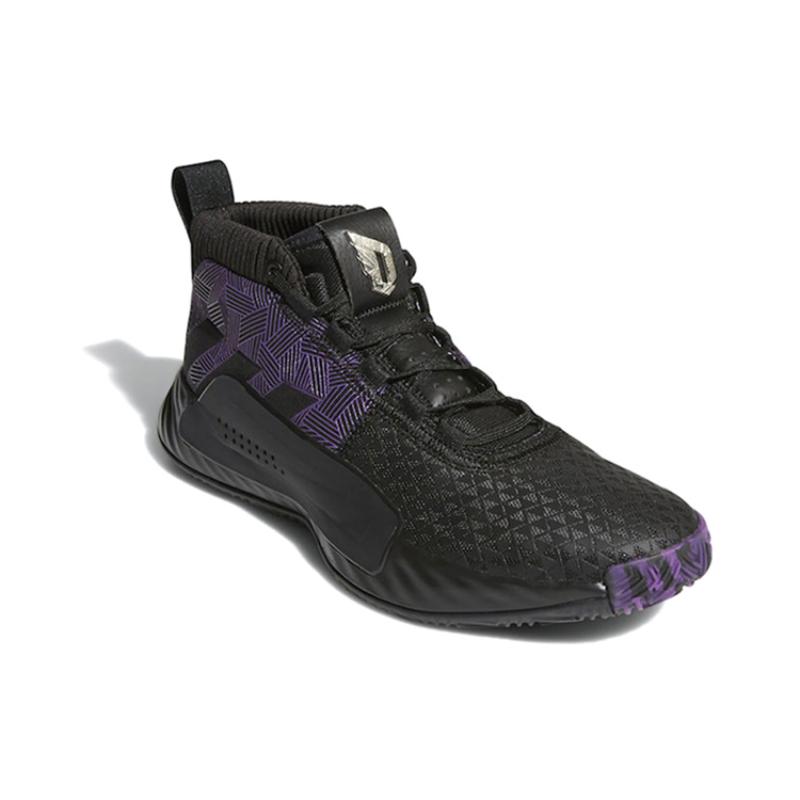 Adidas Marvel X Adidas Dame 5 'Heroes Among Us Black Panther' Sneakers EF2259
