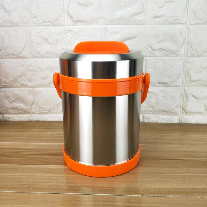 ZISIZ Stainless Steel Insulated Multi-Layer Soup Container