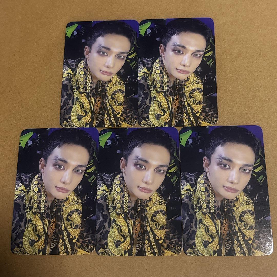 

[Б/У] Карточки для обмена Hyunjin Lucky Drop, 5 штук, 2-я серия, Pop-Up Karma Stray Kids