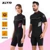 ZCCO 3mm Neoprene Short Sleeve Wetsuit Men Women Thermal Insulated Diving Surfing Snorkeling Suit Spring Fall Summer Use