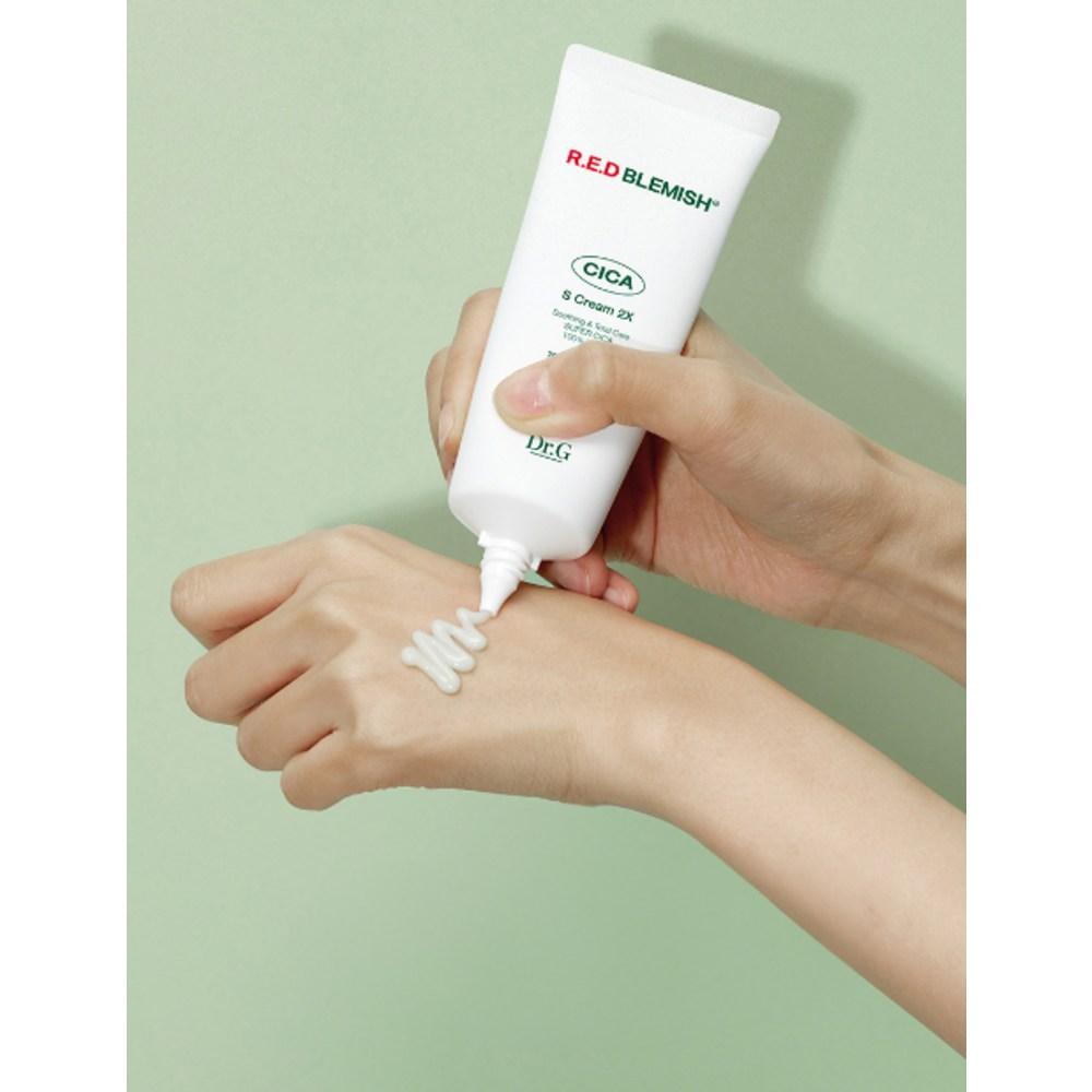 Dr.G Vegan Red Blemish Cica S Cream 2X, 70ml, 4 Units