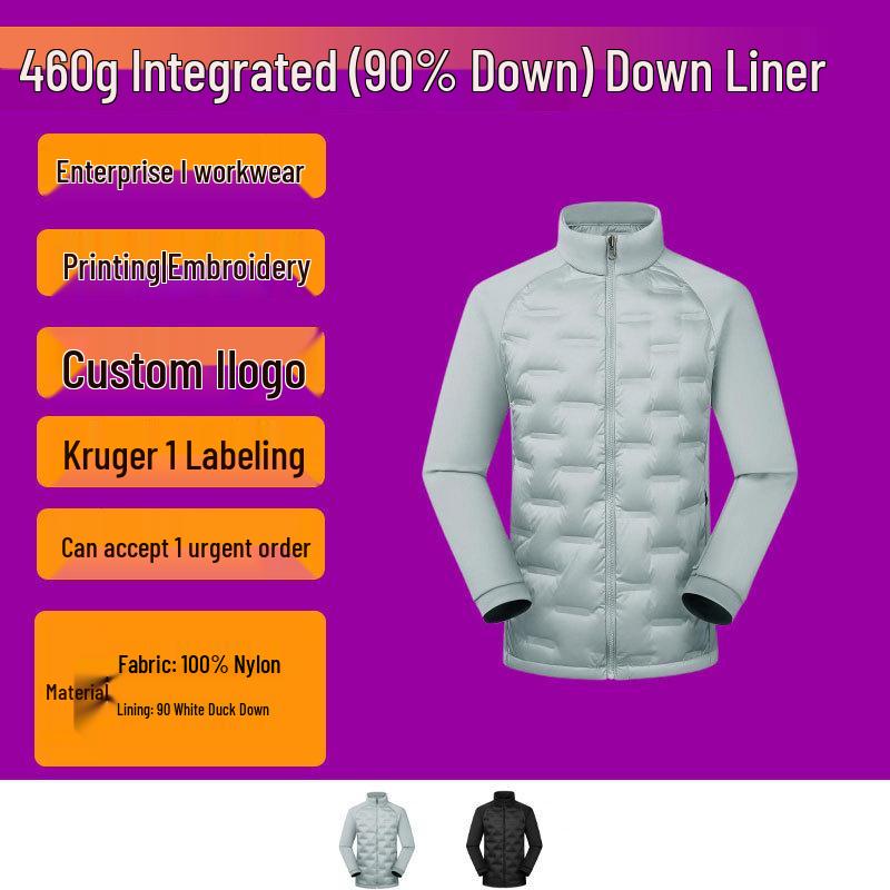 Cultural Winter Down Jacket with Custom Logo - Couple Style Outdoor Fashion
