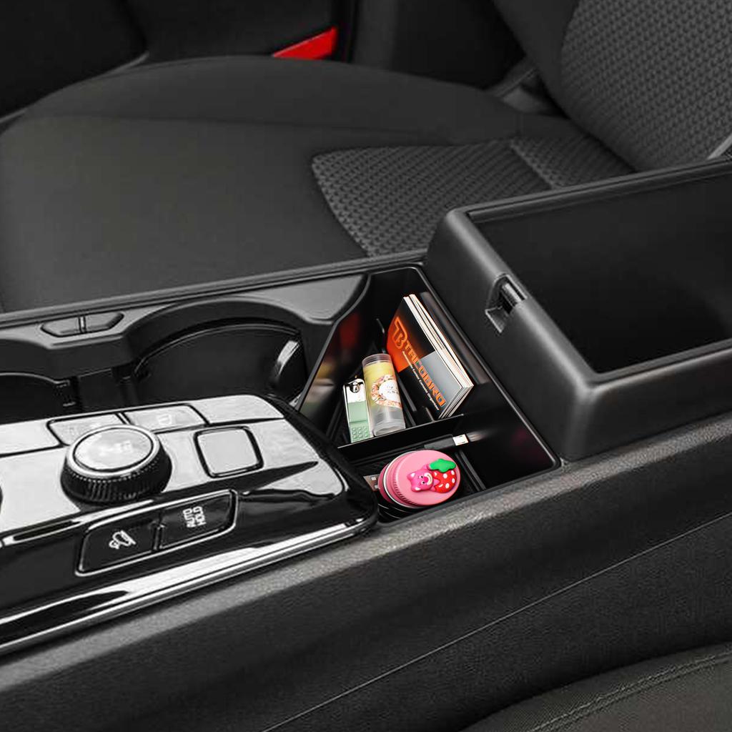 2PCS Center Console Organizer for Kia Sportage 2025 2025 NQ5 Accessories Car Armrest Storage Box Tray Insert ABS Car Storage Box