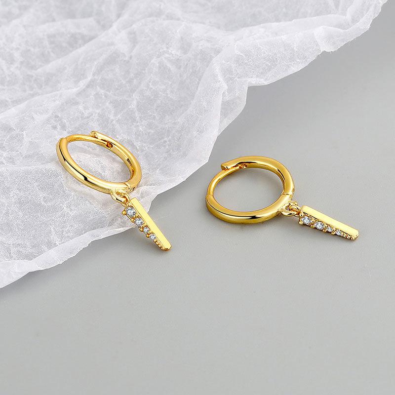 

Серьги-капли Lindon из медного сплава с цирконом, серьги-капли для женщин, подарки на свадьбу золотой